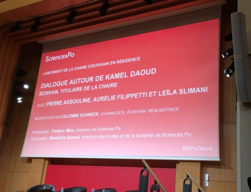 11_Lancement de la Chaire « Ecrivains en Résidence », Sciences Po, Amphi Boutmy